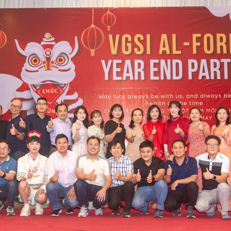 VGSI Al-form celebrated success at Year-End Party