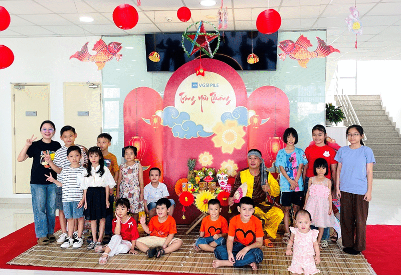 TƯNG BỪNG NGÀY HỘI TRUNG THU 2025 TẠI CÔNG TY VGSI PILE